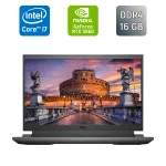 Ігровий ноутбук Dell G15 5510 / 15,6" (1920x1080) IPS / Intel Core i7-10870H (8 (16) ядер по 2.2 - 5.0 GHz) / 16 GB DDR4 / 1000 GB SSD / nVidia GeForce RTX 3060, 6 GB GDDR6, 192-bit / WebCam / Windows 10 б/в