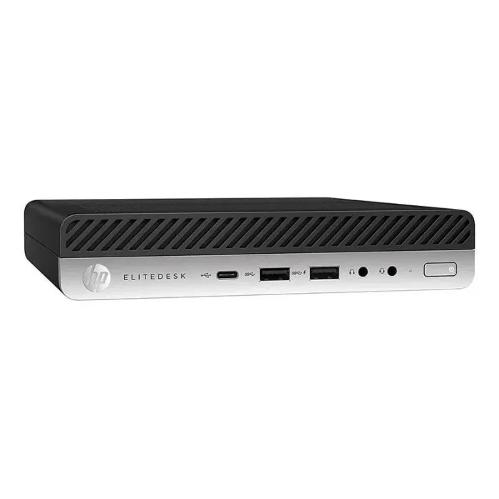 Неттоп HP EliteDesk 800 G3 Mini USFF / Intel Core i5-6400T (4 ядра по 2.2 - 2.8 GHz) / 8 GB DDR4 / 120 GB SSD / Intel HD Graphics 510 / DisplayPort б/в - зображення 2