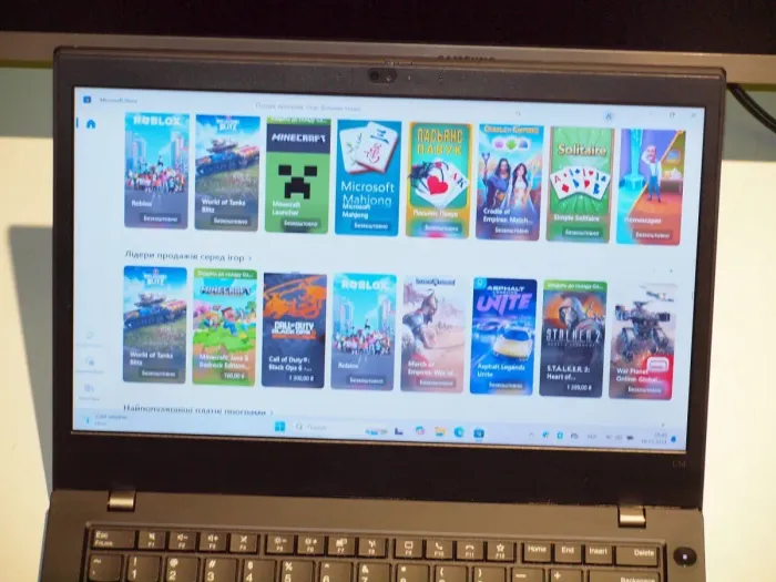 Ультрабук Lenovo ThinkPad L14 Gen 1 / 14" (1366х768) IPS / Ryzen 3 Pro 4450U (4 (8) ядра по 2.4 - 3.7 GHz) / 16 GB DDR4 / 240 GB SSD / AMD Radeon Graphics / WebCam б/в - зображення 5