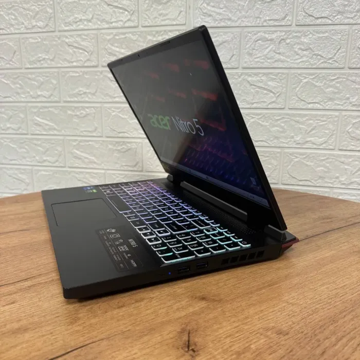 Ігровий ноутбук Б-клас Acer Nitro 5 AN515-58 / 15.6" (1920x1080) IPS / Intel Core i5-12500H (12 (16) ядер по 3.3 - 4.5 GHz) / 16 GB DDR4 / 512 GB SSD / nVidia GeForce RTX 3050 Ti, 4 GB GDDR6, 128-bit / WebCam б/в - зображення 5