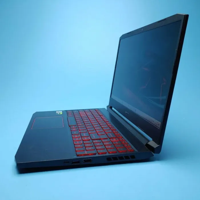 Ігровий ноутбук Acer Nitro 5 AN515-55 / 15.6" (1920x1080) IPS / Intel Core i5-10300H (4 (8) ядра по 2.5 - 4.5 GHz) / 16 GB DDR4 / 512 GB SSD / nVidia GeForce GTX 1650 Ti, 4 GB GDDR6, 128-bit / WebCam / Win 11 Home б/в - зображення 5