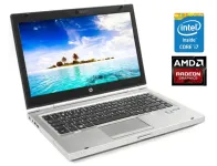 Ноутбук HP EliteBook 8470p / 14" (1600x900) TN / Intel Core i7-3520M (2 (4) ядра по 2.9 - 3.6 GHz) / 8 GB DDR3 / 180 GB SSD / AMD Radeon HD 7570M, 1 GB GDDR5, 64-bit / WebCam / DVD-ROM / 4G/LTE б/в