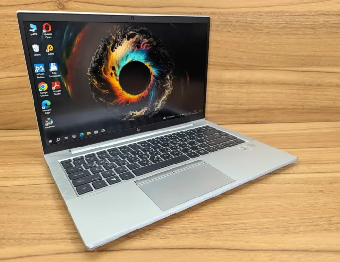 Ультрабук Б-клас HP EliteBook 840 G7 / 14" (1920x1080) IPS / Intel Core i7-10610U (4 (8) ядра по 1.8 - 4.9 GHz) / 16 GB DDR4 / 512 GB SSD / Intel UHD Graphics / Fingerprint / HDMI / Windows 10 б/в - зображення 5