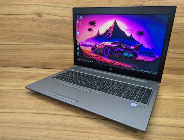 Мобільна робоча станція HP zBook 15 G5 / 15,6" (1920x1080) IPS / Intel Core i7-8850H (6 (12) ядра по 2,6 - 4,3 ГГц) / 16 ГБ DDR4 / 500 ГБ SSD / nVidia Quadro P2000, 4 ГБ GDDR5, 128-біт / WebCam / TouchID / Windows 10 б/в - зображення 5