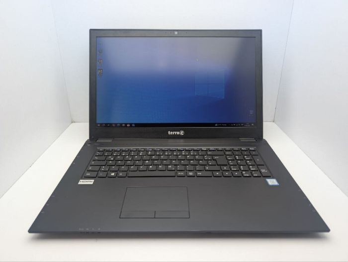 Ноутбук Terra Mobile 1715 / 17.3" (1600x900) TN / Intel Core i5-8250U (4 (8) ядра по 1.6 - 3.4 GHz) / 8 GB DDR4 / 240 GB SSD / Intel UHD Graphics 620 / WevCam / DVD-ROM б/в - зображення 2