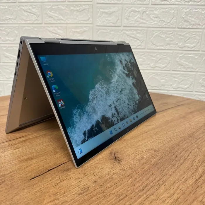 Ультрабук-трансформер Б-класс HP EliteBook 830 G8 x360 / 13.3" (1920x1080) IPS Touch / Intel Core i5-1145G7 (4 (8) ядра по 2.6 - 4.4 GHz) / 16 GB DDR4 / 512 GB SSD / Intel Iris Xe Graphics / WebCam б/в - зображення 8