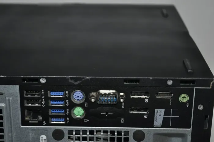 Комп'ютер Б-клас Dell OptiPlex 5040 Tower / Intel Core i5-6600 (4 ядра по 3.3 - 3.9 GHz) / 16 GB DDR3 / 120 GB SSD + 1000 GB HDD / Intel HD Graphics 530 / DVD-ROM / Windows 11 Pro б/в - зображення 9