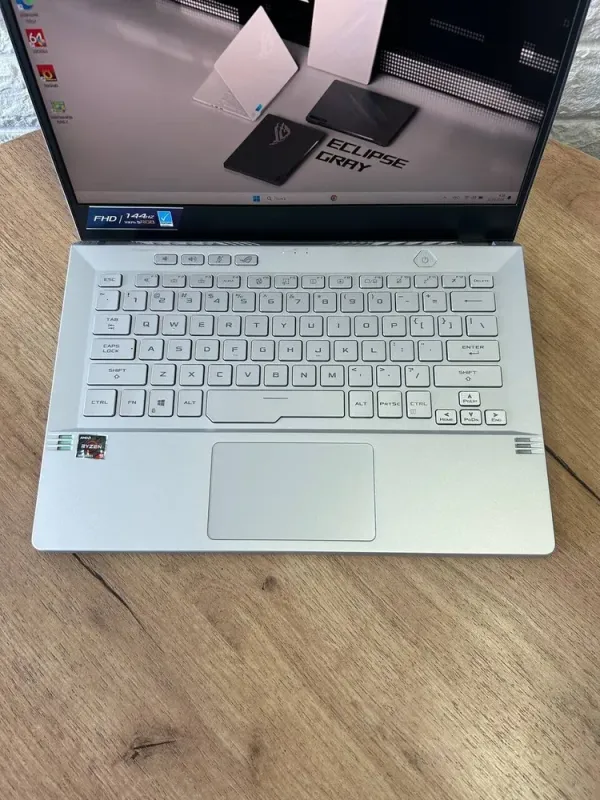 Ігровий ноутбук Asus ROG Zephyrus G14 GA401QM / 14" (1920x1080) IPS / AMD Ryzen 9 5900HS (8 (16) ядер по 3.0 - 4.6 GHz) / 16 GB DDR4 / 512 GB SSD / nVidia GeForce RTX 3060, 6 GB GDDR6, 192-bit б/в - зображення 7