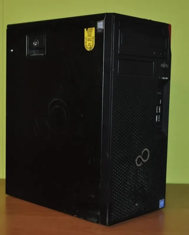 Комп'ютер Fujitsu Esprimo P757 E85 Tower / Intel Core i5-6400 (4 ядра по 2.7 - 3.3 GHz) / 16 GB DDR4 / 1000 GB SSD / Intel HD Graphics 530 / Windows 11 Pro б/в - зображення 3
