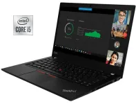 Ультрабук Lenovo ThinkPad T14 / 14" (1920x1080) IPS Touch / Intel Core i5-10310U (4 (8) ядра по 1.7 - 4.4 GHz) / 8 GB DDR4 / 256 GB SSD / Intel UHD Graphics / WebCam б/в