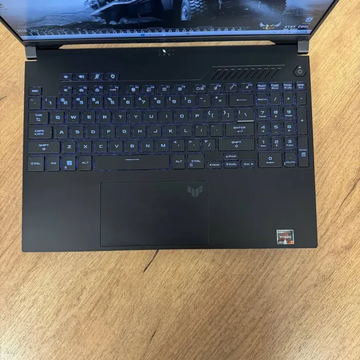 Ігровий ноутбук Asus TUF Gaming Advantage A16 FA617NS / 16" (2560x1600) IPS / AMD Ryzen 7 7735HS (8 (16) ядер по 3.2 - 4.75 GHz) / 16 GB DDR5 / 512 GB SSD / AMD Radeon RX 7600S, 8 GB GDDR6, 128-bit / WebCam б/в - зображення 7