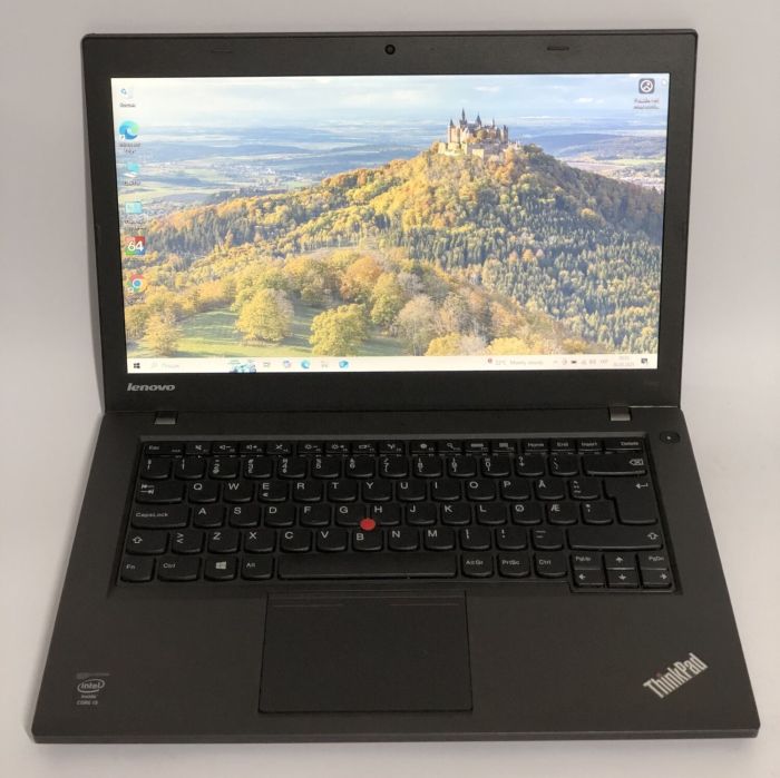 Ультрабук Lenovo ThinkPad T440 / 14" (1366x768) TN / Intel Core i3-4010U (2 (4) ядра по 1.7 GHz) / 4 GB DDR3 / 128 GB SSD / Intel HD Graphics 4400 / WebCam / Два АКБ б/в - зображення 2