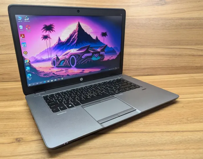 Ноутбук HP EliteBook 755 G2 / 15.6" (1920x1080) IPS / AMD A10 PRO 7350B (4 ядра по 2.1 - 3.3 GHz) / 8 GB DDR3 / 240 GB SSD / AMD Radeon R6 Graphics / WebCam / Fingerprint / Windows 10 б/в - зображення 4