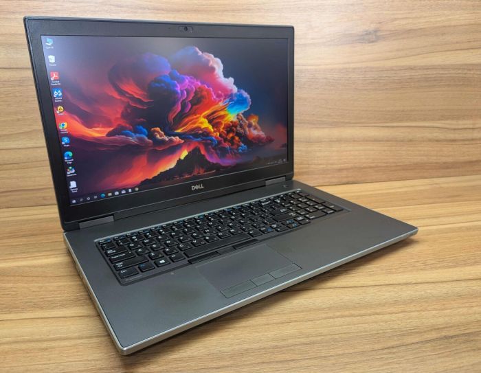 Мобільна робоча станція Dell Precision 7740 / 17.3" (1920x1080) IPS / Intel Xeon E-2276M (6 (12) ядер по 2.8 - 4.7 GHz) / 32 GB DDR4 / 512 GB SSD + 512 GB SSD / nVidia Quadro RTX 4000, 8 GB GDDR6, 256-bit / WebCam / Windows 10 б/в - зображення 4