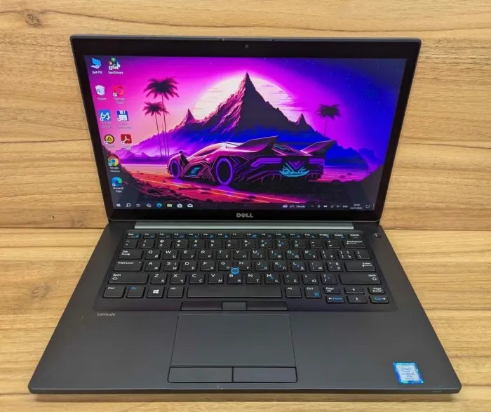 Ультрабук Dell Latitude 7480 / 14" (1920x1080) IPS Touch / Intel Core i5-7300U (2 (4) ядра по 2.6 - 3.5 GHz) / 8 GB DDR4 / 256 GB SSD / Intel HD Graphics 620 / WebCam / HDMI / Windows 10 б/в - зображення 2
