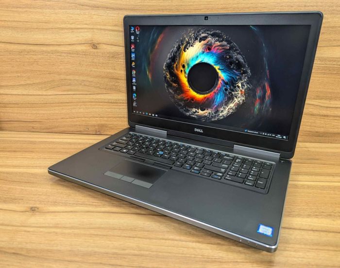Мобільна робоча станція Dell Precision 7720 / 17,3" (1920x1080) IPS / Intel Core i7-7920HQ (4 (8) ядра по 3,1 - 4,1 ГГц) / 32 ГБ DDR4 / 512 ГБ SSD + 500 ГБ HDD / nVidia Quadro P3000, 6 ГБ GDDR5, 192-біт / WebCam / HDMI / Windows 10 б/в - изображение 5