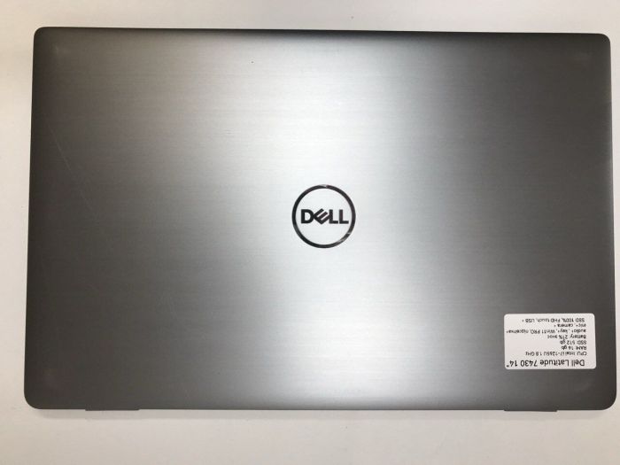 Ультрабук Dell Latitude 7430 / 14" (1920x1080) IPS / Intel Core i7-1265U (10 (12) ядер по 3.6 - 4.8 GHz) / 16 GB DDR4 / 512 GB SSD / Intel Iris Xe Graphics / WebCam / HDMI б/в - зображення 4