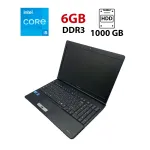 Ноутбук Toshiba P50 / 15.6" (1366x768) TN / Intel Core i5-520M (2 (4) ядра по 2.4 - 2.93 GHz) / 6 GB DDR3 / 1000 GB HDD / Intel HD Graphics / WebCam б/в