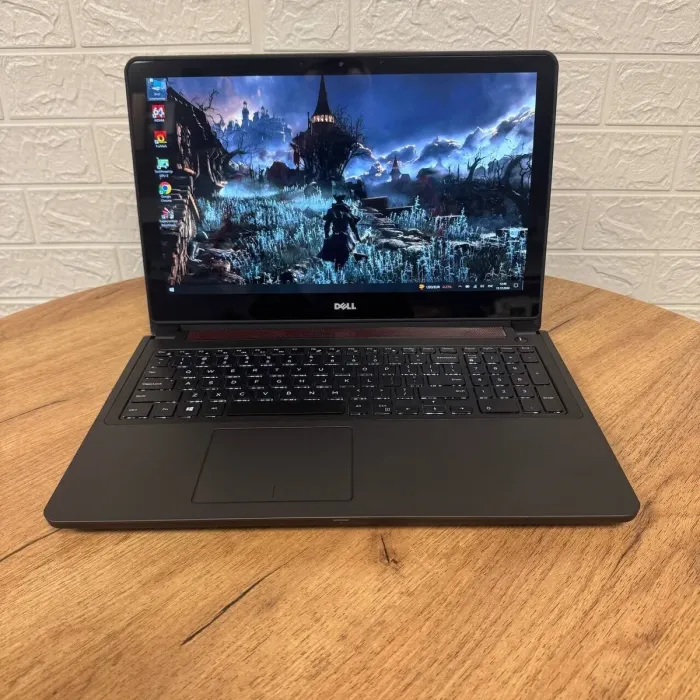 Ігровий ноутбук Б-клас Dell Inspiron 7559 / 15.6" (3840x2160) IPS Touch / Intel Core i7-6700HQ (4 (8) ядра по 2.6 - 3.5 GHz) / 8 GB DDR3 / 256 GB SSD / nVidia GeForce GTX 960M, 4 GB GDDR5, 128-bit / WebCam б/в - зображення 2