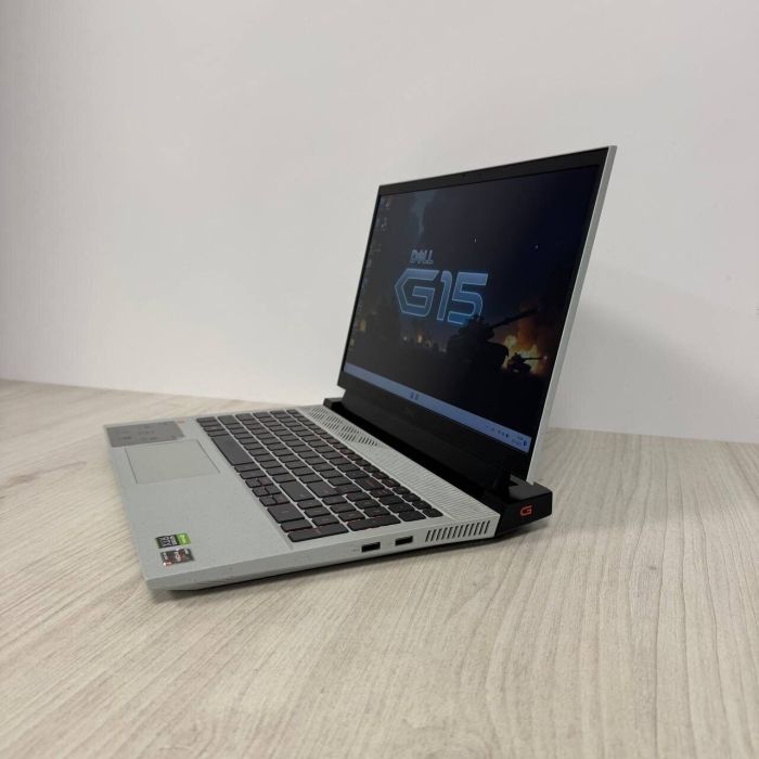 Ігровий ноутбук Б-класу Dell G15 5525 / 15,6" (1920x1080) IPS / AMD Ryzen 7 6800H (8 (16) ядер по 3,2 - 4,7 ГГц) / 16 ГБ DDR5 / 512 ГБ SSD / nVidia GeForce RTX 3050 Ti, 4 ГБ GDDR6, 128-біт / Веб-камера б/в - зображення 5