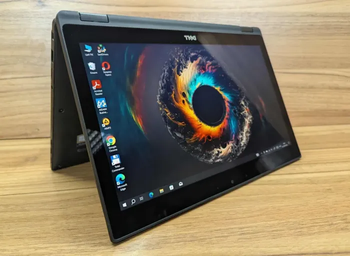 Нетбук-трансформер Dell Latitude 5289 / 12.5" (1920x1080) IPS Touch / Intel Core i7-7600U (2 (4) ядра по 2.8 - 3.9 GHz) / 16 GB DDR3 / 480 GB SSD / Intel HD Graphics 620 / WebCam / HDMI / Windows 10 б/в - зображення 7