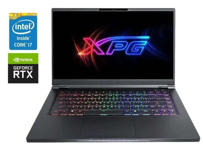 Ігровий ноутбук Б-клас XPG Xenia 15 / 15.6" (1920x1080) IPS / Intel Core i7-9750H (6 (12) ядер по 2.6 - 4.5 GHz) / 16 GB DDR4 / 512 GB SSD M.2 / nVidia GeForce RTX 2070 Max-Q, 8 GB DDR6, 256-bit / WebCam б/в - зображення 1