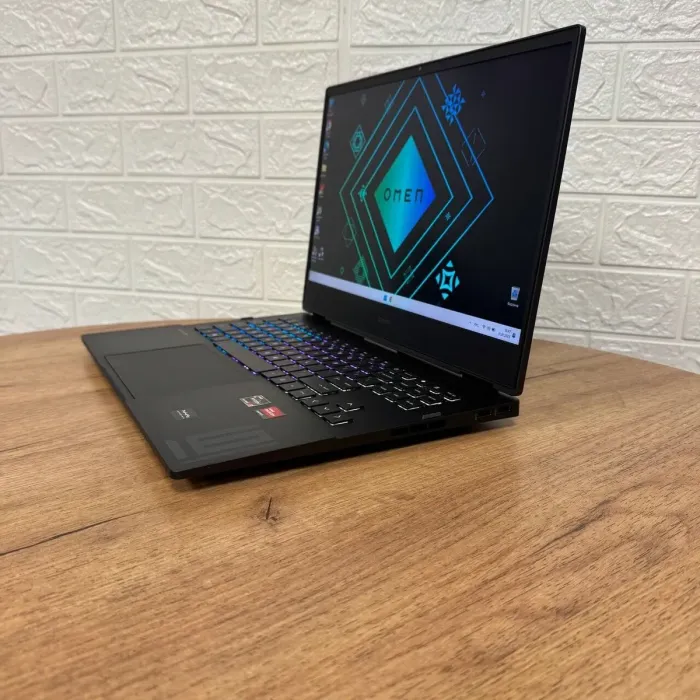 Ігровий ноутбук HP Omen 16-n0027nr / 16" (1920x1080) IPS / AMD Ryzen 7 6800H (8 (16) ядер по 3.2 - 4.7 GHz) / 16 GB DDR5 / 1000 GB SSD / AMD Radeon RX 6650M, 8 GB GDDR6, 128-bit / WebCam б/в - зображення 5