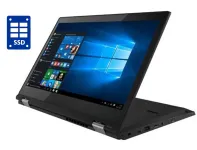 Ноутбук-трансформер Б-клас Lenovo ThinkPad L380 Yoga / 13.3" (1920x1080) IPS Touch / Intel Core i3-8130U (2 (4) ядра по 2.2 - 3.4 GHz) / 8 GB DDR4 / 256 GB SSD / Intel UHD Graphics 620 / WebCam / Win 10 Pro б/в