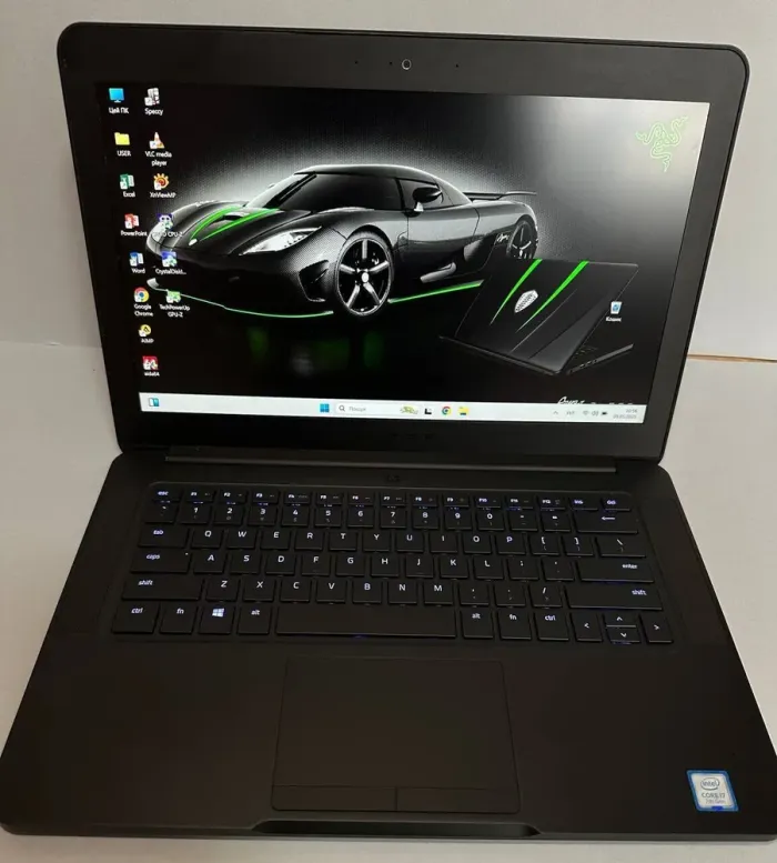 Ігровий ноутбук Razer Blade 14 RZ09-0195 / 14" (1920x1080) IPS / Intel Core i7-7700HQ (4 (8) ядра по 2.8 - 3.8 GHz) / 16 GB DDR4 / 512 GB SSD / nVidia GeForce GTX 1060, 6 GB GDDR5, 192-bit / WebCam б/в - зображення 2