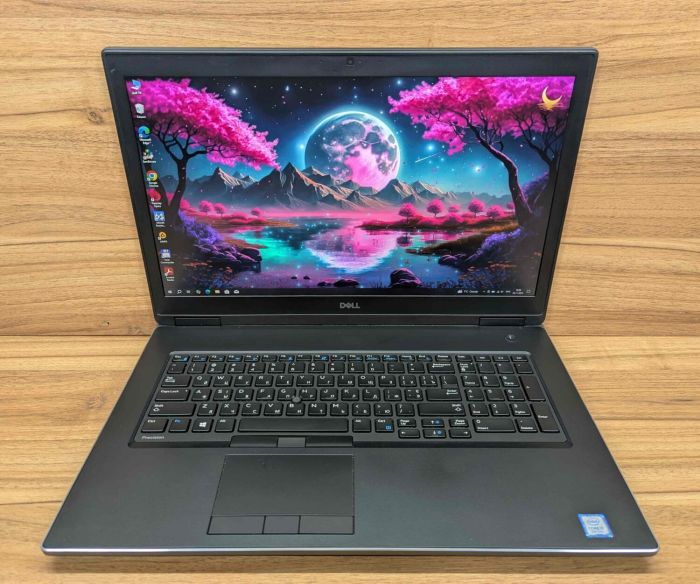 Мобільна робоча станція Dell Precision 7730 / 17,3" (1920x1080) IPS / Intel Core i7-8850H (6 (12) ядра по 2,6 - 4,3 ГГц) / 64 ГБ DDR4 / 500 ГБ SSD / nVidia Quadro P3200, 6 ГБ GDDR5, 192-біт / WebCam / HDMI / Windows 10 б/в - изображение 2