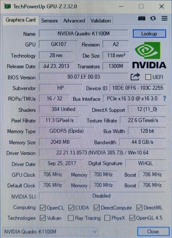 Мобільна робоча станція HP ZBook 17 G2 / 17.3" (1920x1080) TN / Intel Core i7-4800MQ (4 (8) ядра по 2,7 - 3,7 ГГц) / 8 ГБ DDR3 / 256 ГБ SSD / nVidia Quadro K1100M, 2 ГБ GDDR5, 128-біт / WebCam / DVD-ROM б/в - зображення 9