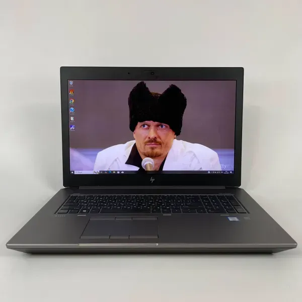 Мобільна робоча станція HP Zbook 17 G6 / 17.3" (1920x1080) IPS / Intel Xeon E-2286M (8 (16) ядер по 2.4 - 5.0 GHz) / 32 GB DDR4 / 512 GB SSD / nVidia Quadro RTX 4000, 8 GB GDDR6, 256-bit / WebCam / TouchID б/в - зображення 2