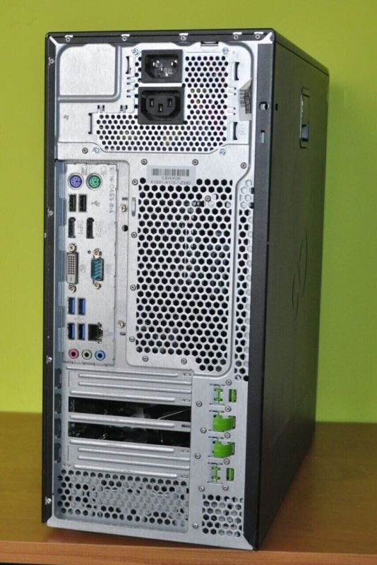 Комп'ютер Fujitsu Esprimo P756 E90 Tower / Intel Core i5-6500 (4 ядра по 3,2 - 3,6 ГГц) / 8 ГБ DDR4 / 256 ГБ SSD M.2 + 500 ГБ HDD / Intel HD Graphics 530 / DVD-ROM / Windows 11 Pro б/в - зображення 4