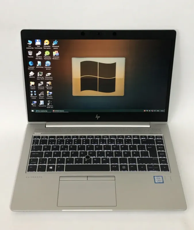 Ультрабук Б-клас HP EliteBook 840 G5 / 14" (1920x1080) IPS / Intel Core i5-8250U (4 (8) ядра по 1.6 - 3.4 GHz) / 8 GB DDR4 / 256 GB SSD / Intel HD Graphics 620 / WebCam / Win 10 Pro б/в - зображення 2