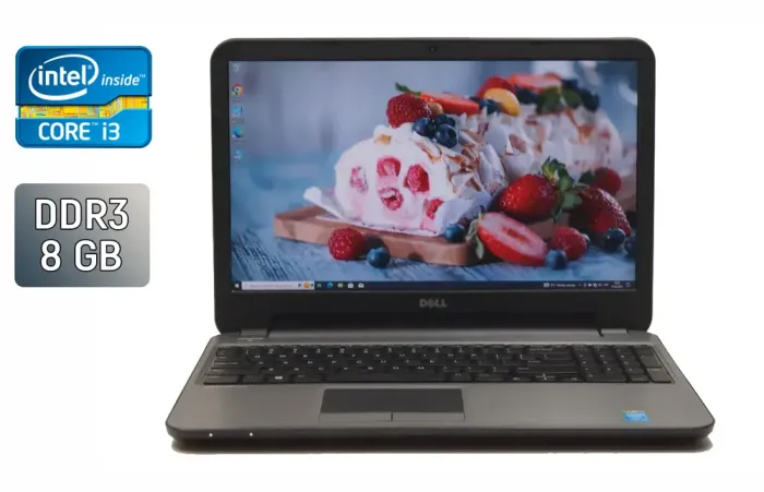 Ноутбук Dell Latitude 3540 / 15.6" (1920x1080) IPS / Intel Core i5-4200U (2 (4) ядра по 1.6 - 2.6 GHz) / 8 GB DDR3 / 240 GB SSD / AMD Radeon HD 8850M, 2 GB GDDR5, 128-bit / WebCam / Windows 10 б/в - зображення 1