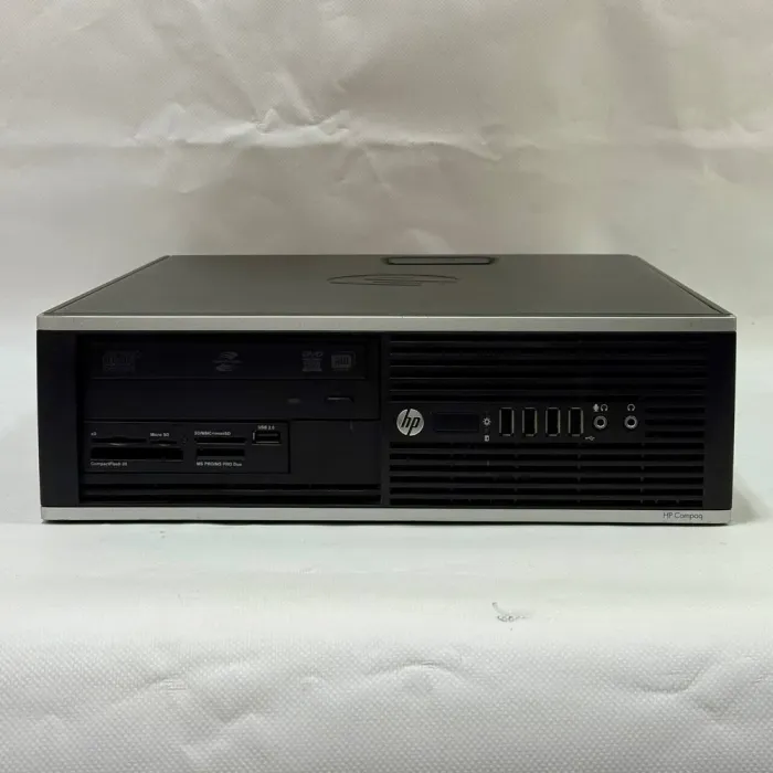 Комплект ПК: HP Compaq 8200 Elite SFF / Intel Core i7-2600 (4 (8) ядра по 3.4 - 3.8 GHz) / 16 GB DDR3 / 120 GB SSD + 500 GB HDD / Intel HD Graphics 2000 / DVD-ROM + Монітор Б-клас Dell E2216HF Black / 22" (1920x1080) TN + Клавіатура, мишка,б/в - зображення 4