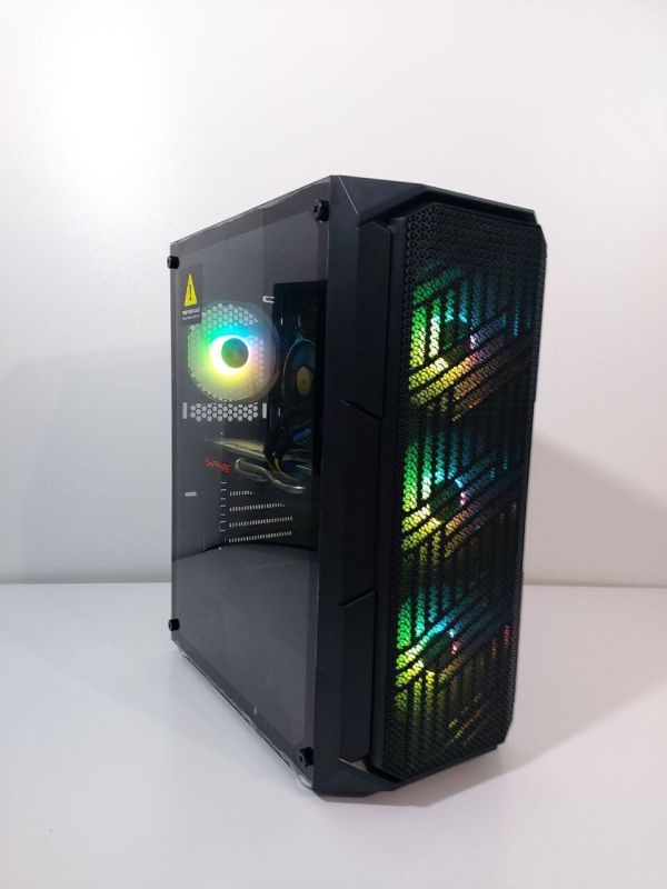 Комп'ютер 1stPlayer FireBase XF Tower / Intel Core i7-4790 (4 (8) ядра по 3,6 - 4,0 ГГц) / 16 ГБ DDR3 / 512 ГБ SSD + 500 ГБ HDD / AMD Radeon RX 580, 8 ГБ GDDR5, 256-біт / 550 Вт б/в - зображення 2