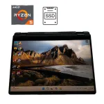 Ноутбук-трансформер Б-клас Lenovo Yoga 6 13Alc7 / 13.3" (1920x1200) IPS Touch / AMD Ryzen 5 5500U (6 (12) ядер по 2.1 - 4.0 GHz) / 8 GB DDR4 / 256 GB SSD M.2 / AMD Radeon RX Vega 7 / WebCam б/у