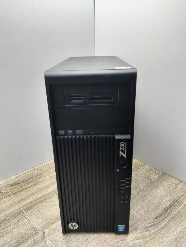 Робоча станція HP Workstation Z230 Tower / Intel Core i5-4690K (4 ядра по 3.5 - 3.9 GHz) / 16 GB DDR3 / 240 GB SSD / AMD Radeon R7 370, 2 GB GDDR5, 256-bit / DVD-ROM б/в - зображення 4