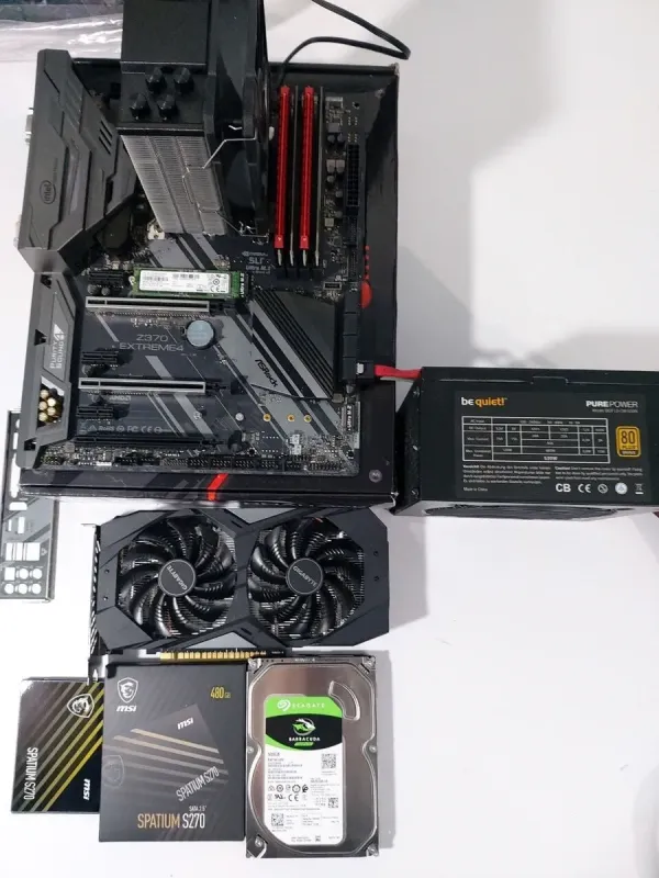 Ігровий ПК GTL Gaming Universe Black Tower / Intel Core i5-9500 (6 ядер по 3,0 - 4,4 ГГц) / 24 ГБ DDR4 / 256 ГБ SSD M.2 + 480 ГБ SSD + 500 ГБ HDD / nVidia GeForce GTX 1650 Super, 4 ГБ GDDR6, 128-біт / 530 Вт б/в - зображення 7