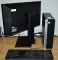 Комплект ПК: HP EliteDesk 800 G3 SFF / Intel Core i5-6500 (4 ядра по 3.2 - 3.6 GHz) / 16 GB DDR4 / 1000 GB SSD / Intel HD Graphics 530 / DVD-ROM + Монітор Б-клас Acer B243HL / 24" (1920x1080) TN / VGA, DVI б/в