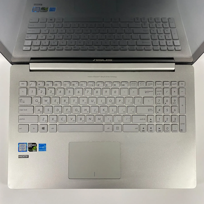 Ігровий ноутбук Б-класу Asus VX501V / 15,6" (3840x2160) IPS Touch / Intel Core i7-6700HQ (4 (8) ядра по 2,6 - 3,5 ГГц) / 16 ГБ DDR4 / 256 ГБ SSD / nVidia GeForce GTX 960M, 2 ГБ GDDR5, 128-біт / Веб-камера / HDMI б/в - зображення 3