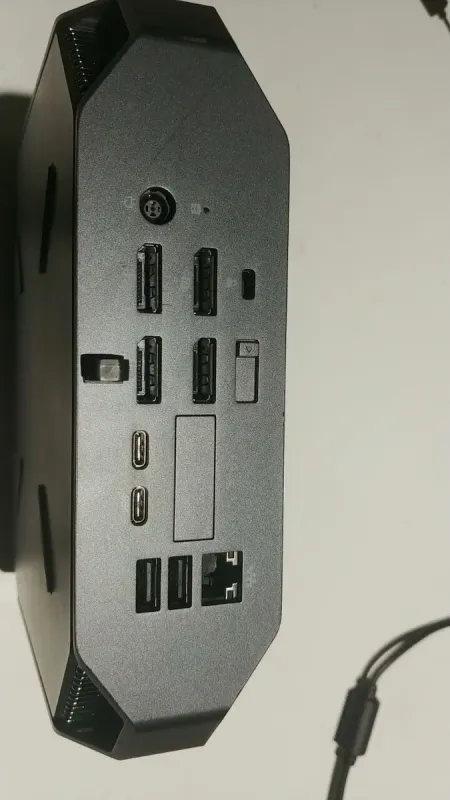 Неттоп HP Z2 Mini G3 USFF / Intel Core i5-6600 (4 ядра по 3.3 - 3.9 GHz) / 16 GB DDR4 / 256 GB SSD / nVidia Quadro M620, 2 GB GDDR5, 128-bit / WiFi б/в - зображення 3