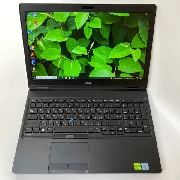 Ноутбук Dell Latitude 5580 / 15.6" (1920x1080) IPS / Intel Core i5-7440HQ (4 ядра по 2.8 - 3.8 GHz) / 16 GB DDR4 / 256 GB SSD / nVidia GeForce 940MX, 2 GB GDDR5, 64-bit / WebCam / HDMI б/в - зображення 2