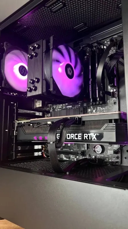 Збірка під замовлення: комп'ютер A-Data XPG Valor Mesh C Black Tower / AMD Ryzen 5 7500F (6 (12) ядер по 3.7 - 5.0 GHz) / 32 GB DDR5 / 1000 GB SSD M.2 / nVidia GeForce RTX 3080, 10 GB GDDR6X, 360-bit / 850W б/в - зображення 7