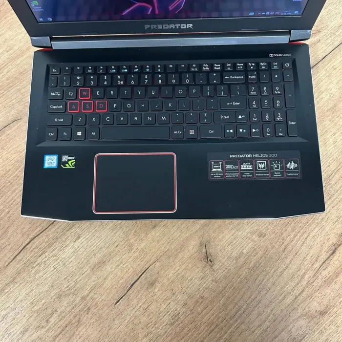 Ігровий ноутбук Б-клас Acer Predator Helios 300 PH315-51 / 15.6" (1920x1080) IPS / Intel Core i7-8750H (6 (12) ядер по 2.2 - 4.1 GHz) / 16 GB DDR4 / 256 GB SSD / nVidia GeForce GTX 1060, 6 GB GDDR5, 192-bit / WebCam б/в - зображення 7