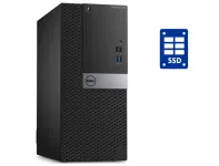 ПК Dell OptiPlex 3040 Tower / Intel Core i3-6100 (2 (4) ядра по 3.7 GHz) / 8 GB DDR3 / 240 GB SSD + 500 GB HDD / Intel HD Graphics 530 / DVD-RW б/в