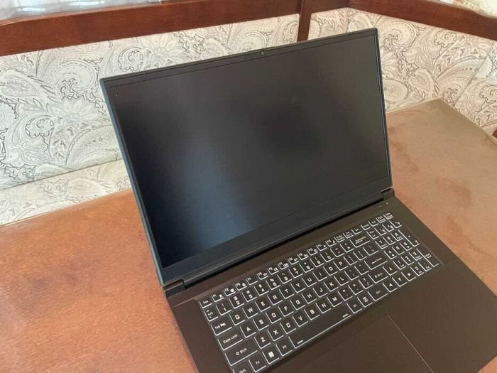 Ігровий ноутбук Clevo PC70DF1 / 17,3" (1920x1080) IPS / Intel Core i7-10870H (8 (16) ядер по 2,2 - 5,0 ГГц) / 32 ГБ DDR4 / 512 ГБ SSD / nVidia GeForce RTX 2070, 8 ГБ GDDR6, 256-біт / Веб-камера б/в - зображення 3