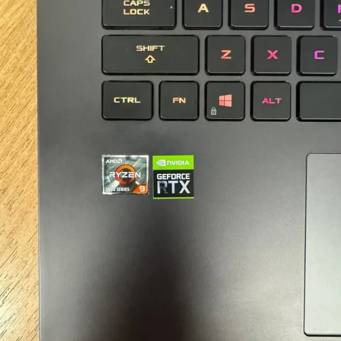 Ігровий ноутбук Asus ROG Strix G15 G512QR / 15.6" (1920x1080) IPS / AMD Ryzen 9 5900HX (8 (16) ядер по 3.3 - 4.6 GHz) / 16 GB DDR4 / 1000 GB SSD / nVidia GeForce RTX 3070, 8 GB GDDR6, 256-bit б/в - зображення 8