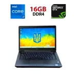 Ноутбук Dell Latitude 5491 / 14" (1920x1080) TN / Intel Core i7-8850H (6 (12) ядер по 2.6 - 4.3 GHz) / 16 GB DDR4 / 512 GB SSD / nVidia GeForce MX130, 2 GB GDDR5, 64-bit / WebCam б/в